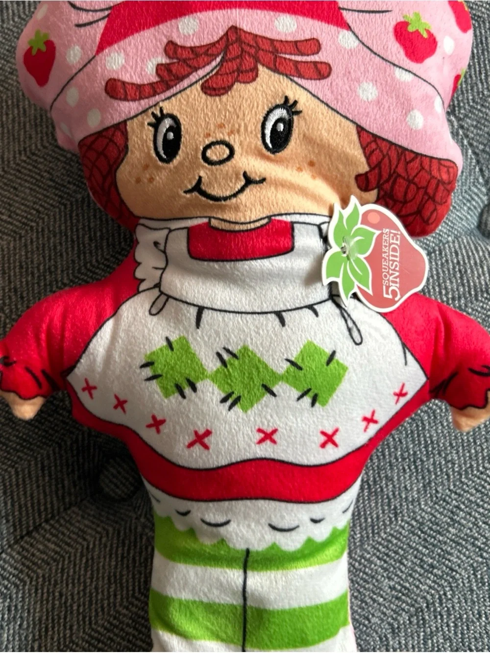 Strawberry Shortcake Dog Toy- NWT